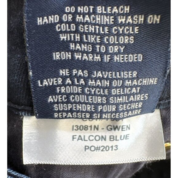 Fidelity Jeans Women's Size 24 Dark Blue Gwen High Rise Skinny Stretch inseam 24 - Picture 10 of 10